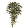 Vickerman Pre-Lit Artificial Christmas Teardrop With Pine Cones And Grapevines (11705)