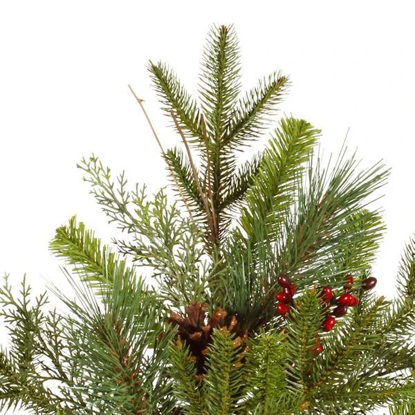 Vickerman Unlit Artificial Christmas Bush (23364) - Image 3