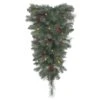 Vickerman Pre-Lit Artificial Christmas Teardrop With Pine Cones And Berries (370605)