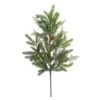 Vickerman Artificial Christmas Spray With Pine Cones (371602)