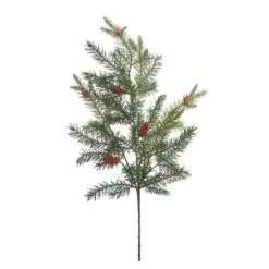Vickerman Artificial Christmas Spray With Pine Cones (371664)