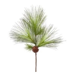 Vickerman Artificial Christmas Spray With Pine Cones (372067)