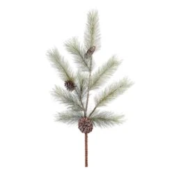 Vickerman Artificial Christmas Spray With Pine Cones (372258)