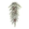 Vickerman Unlit Artificial Christmas Teardrop With Pine Cones (372265)
