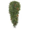 Vickerman Pre-Lit Artificial Christmas Teardrop With Pine Cones (373439)