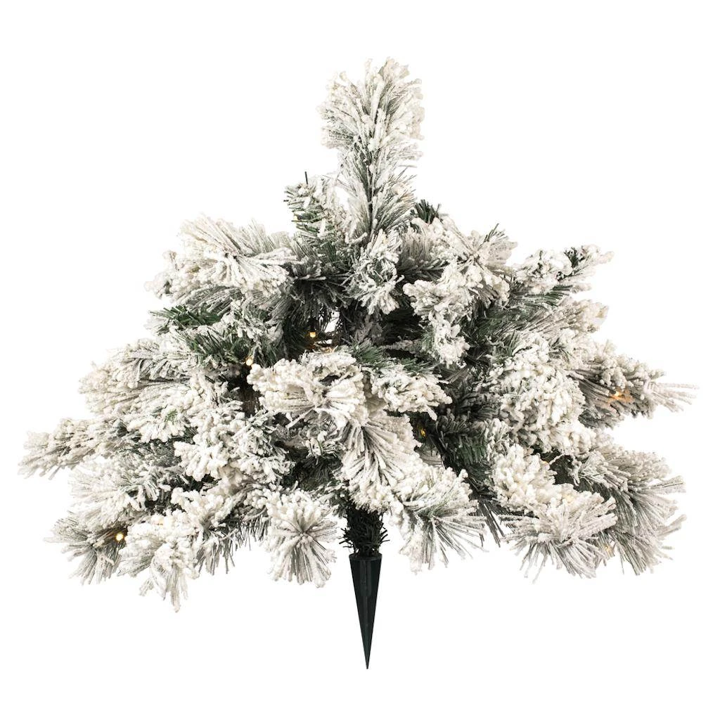 Vickerman Pre-Lit Artificial Christmas Bush (448694)