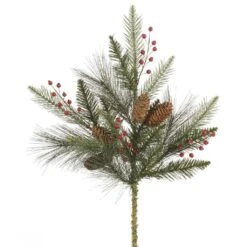 Vickerman Unlit Artificial Christmas Spray (3 Pack) (550854)