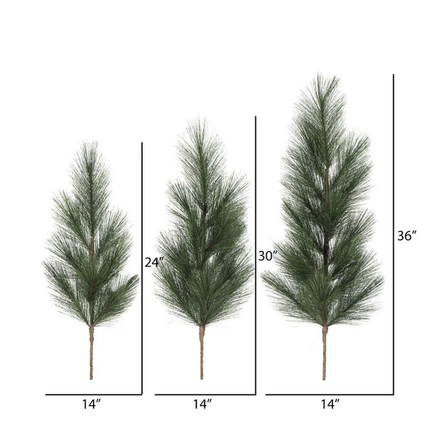 Vickerman Artificial Christmas Spray (set Of 3) (573686) - Image 7