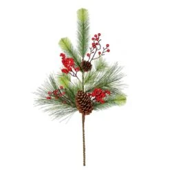Vickerman Unlit Artificial Christmas Spray (3 Pack) (611524)