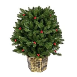 Vickerman Unlit Artificial Christmas Bush (627662)