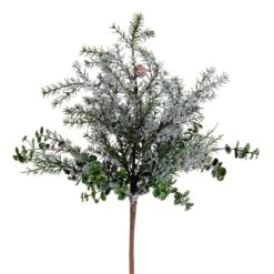 Vickerman Unlit Artificial Christmas Bush (2 Pack) (679661)