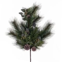 Vickerman Christmas Pick With Pine Cones (703502)